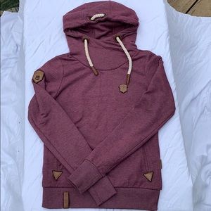 Naketano Schone Klaus II Bordeaux Hoodie